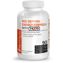Load image into Gallery viewer, Bronson Vitamins - Age Defying Energy Formula with 7-Keto® DHEA - 90 Capsules
