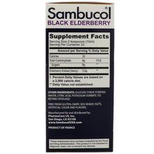 Load image into Gallery viewer, Sambucol, Black Elderberry Syrup, Original Formula, 7.8 fl oz (230 ml)