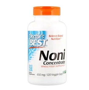 Doctor's Best, Noni Concentrate, 650 mg, 120 Veggie Caps