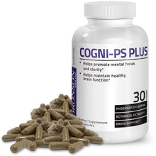 Load image into Gallery viewer, Bronson Vitamins - Cogni-PS Plus Brain Formula - 30 Capsules