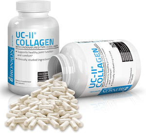 Joint Support Bronson UC-II Collagen with Undenatured Type II Collagen More Effective Than Glucosamine & Chondroitin, 30 Capsules