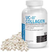 Load image into Gallery viewer, Joint Support Bronson UC-II Collagen with Undenatured Type II Collagen More Effective Than Glucosamine &amp; Chondroitin, 30 Capsules