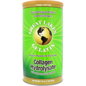 Great Lakes Gelatin Co., Collagen Hydrolysate, Collagen Joint Care, 16 oz (454 g)
