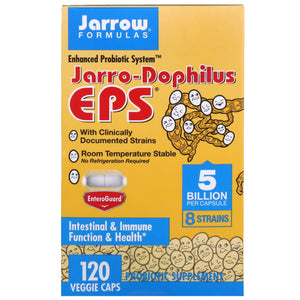 Jarrow Formulas, Jarro-Dophilus EPS, 5, 25, 50 Billion, 15, 60, 120 Veggie Caps