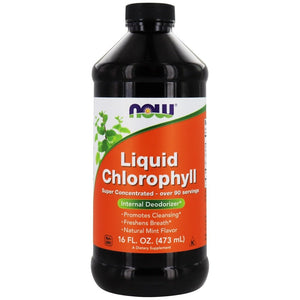 Now Foods, Liquid Chlorophyll, Mint Flavor, 16 fl oz (473 ml)