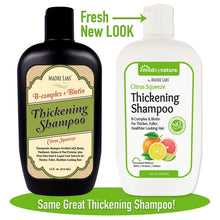 Load image into Gallery viewer, Mild By Nature, Thickening B-Complex + Biotin Shampoo by Madre Labs, No Sulfates, Citrus Squeeze, 14 fl oz (414 ml)