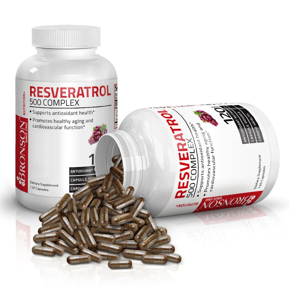Resveratrol Complex - 500 mg - 120 Capsules