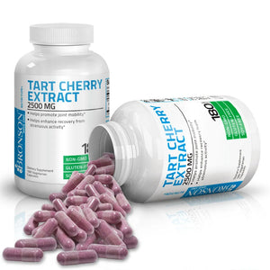 Tart Cherry Extract - 2,500 mg - 180 Vegetarian Capsules
