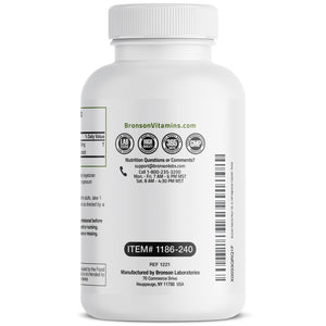 Bronson Vitamins - Valerian Root 1200 mg, 240 Capsules