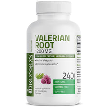 Load image into Gallery viewer, Bronson Vitamins - Valerian Root 1200 mg, 240 Capsules