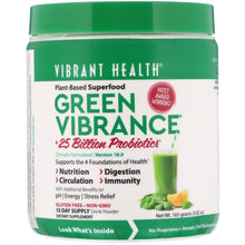 Load image into Gallery viewer, Vibrant Health, Green Vibrance +25 Billion Probiotics