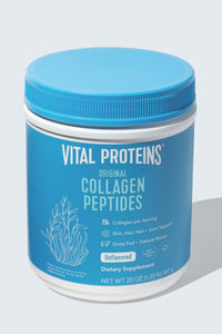 Bone & Joint Support Vital Proteins Collagen Peptides Powder, 20 oz, Unflavored with Hyaluronic Acid and Vitamin C